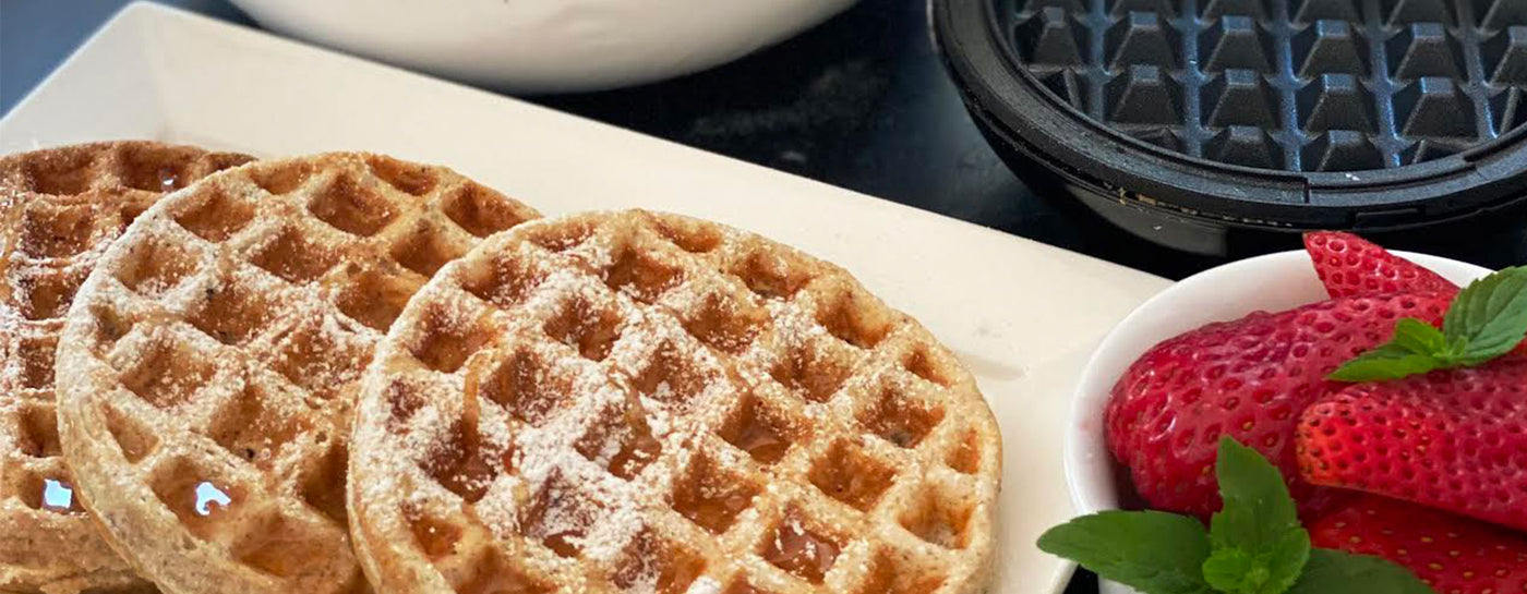 Protein Waffle Banner