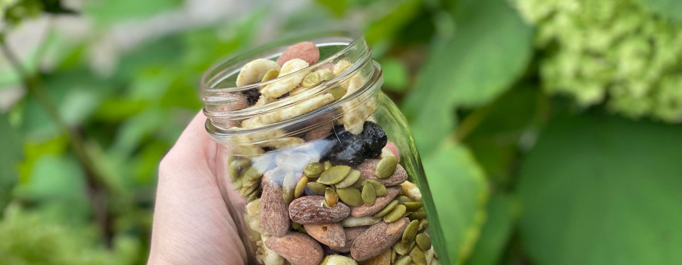 Clean Bean Trail Mix Banner