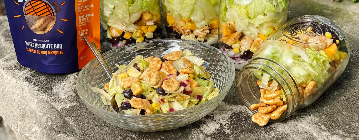 Clean Beans Jar Salad